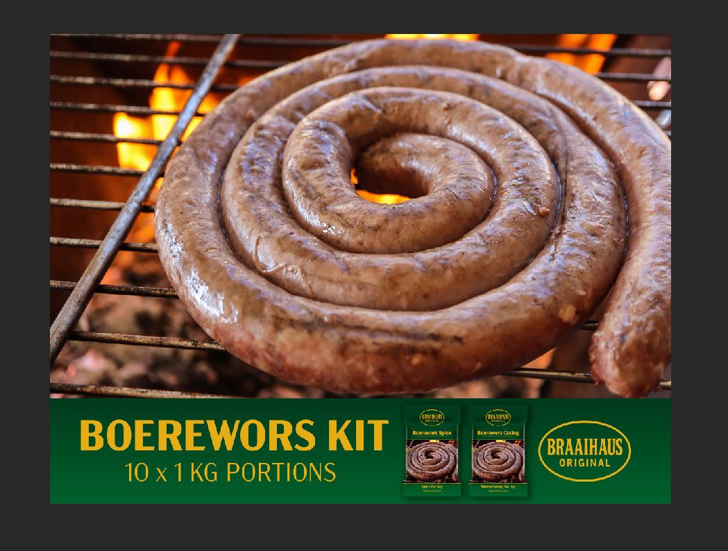 Braaihaus Boerewors Kit