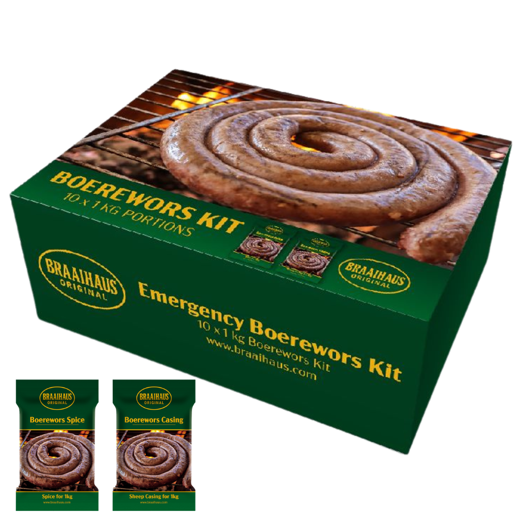 Braaihaus Original Boerewors Starter Kit